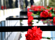 Azerbaijani public honors January 20 tragedy victims’ blessed memory.  Baku, 20 Jan. 2016